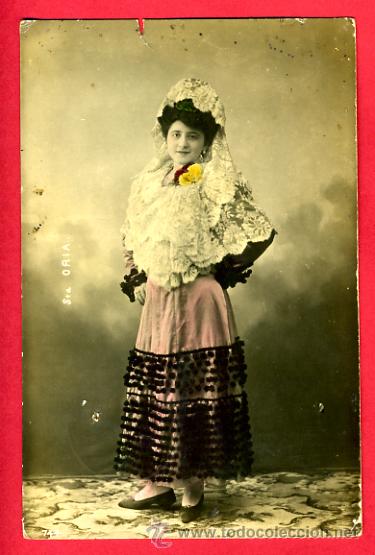 Postales: POSTAL CUPLETISTA, SE&Ntilde;ORITA ORIA, ORIGINAL , ANTIGUA, P49114