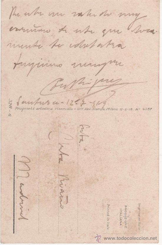 Postales: SANTURCE - MADRID - 1919 - Foto 2