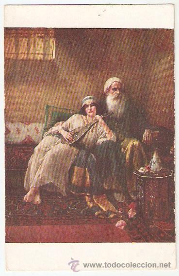 Cartoline: R.ERNST. Salon Paris n&ordm; 150. Sa seule joie. S:P:A: . Litografica- Sin escribir. - V i B