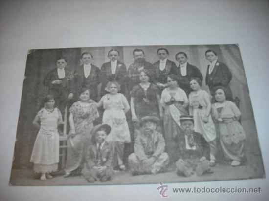 Postales: TROUPE LILIPUTIENSES (SIN CIRCULAR) - Foto 1