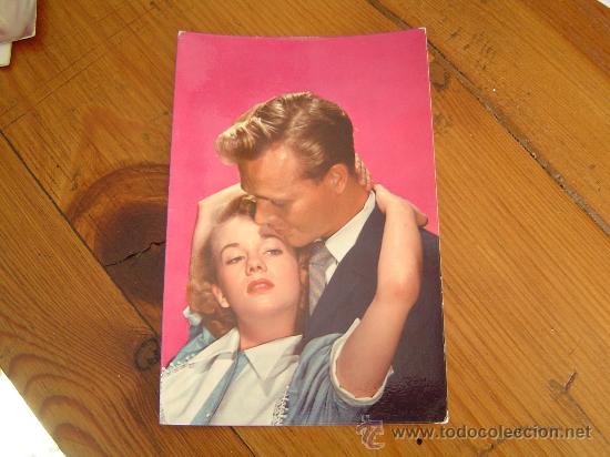 Postais: Bonita postal rom&aacute;ntica a&ntilde;os 60