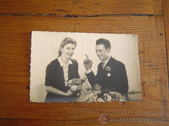 Postales: Bonita postal rom&aacute;ntica . - Foto 1