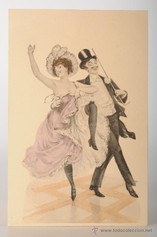 Postkarten: Postal ilustrada por M.M. Vienne.
