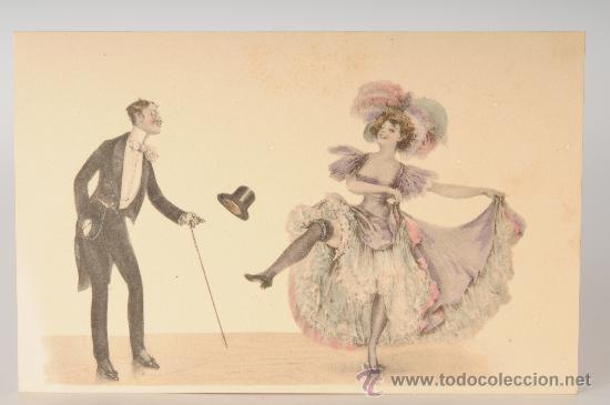 Postais: Postal ilustrada por M.M. Vienne