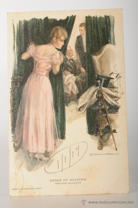Postais: Postal ilustrada por Reinthal & Newman, N.Y., a&ntilde;o 1917