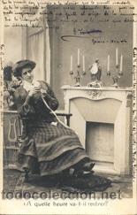 Postales: 5 Postales Romanticas. M.A. - Foto 1