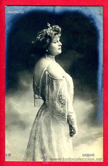 Postales: POSTAL, ARTISTA, CUPLETISTA , ORIGINAL, ANTIGUA, NOUVEAUTES,   P60926