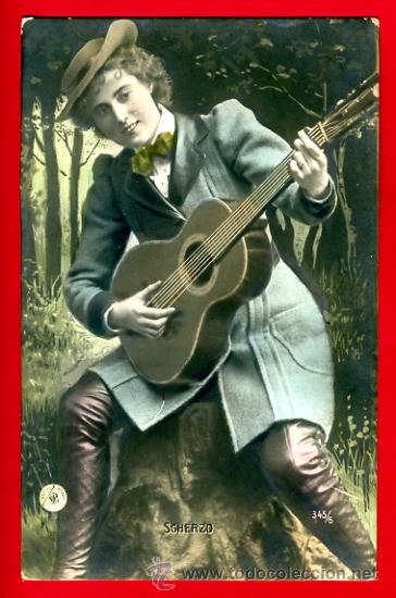 Postais: POSTAL, ARTISTA, CUPLETISTA , ORIGINAL, ANTIGUA, SCHERZO,    P60978