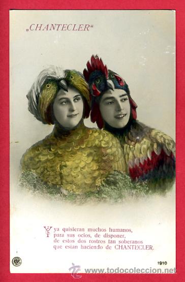 Cartes Postales: POSTAL, ARTISTA, CUPLETISTA , ORIGINAL, ANTIGUA, CHANTECLER,    P60982