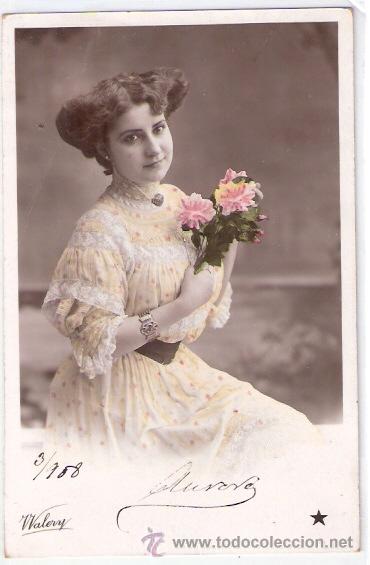 Cartoline: TARJETA POSTAL GALANTES Y MUJERES. N&ordm; 3219-2. WALERY.