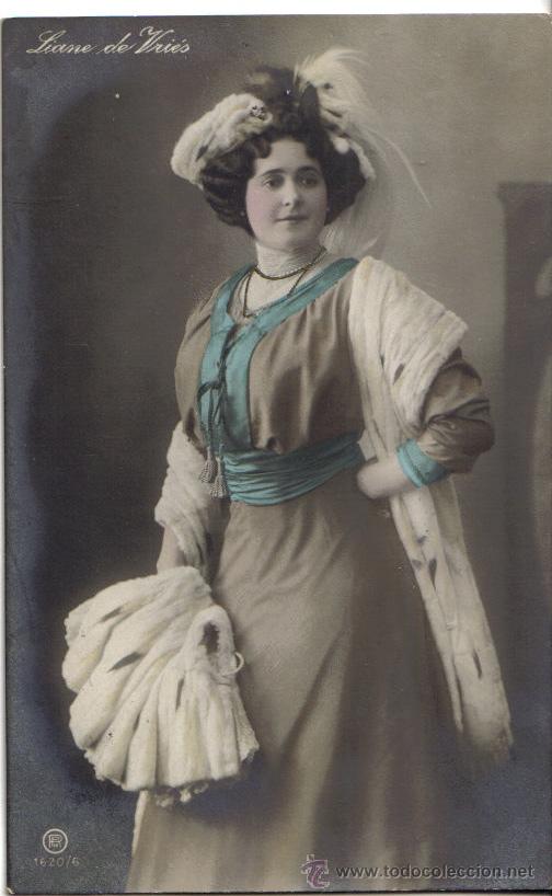 Postales: POSTAL DE LA CANTANTE DE OPERA LIANE DE VRIES.