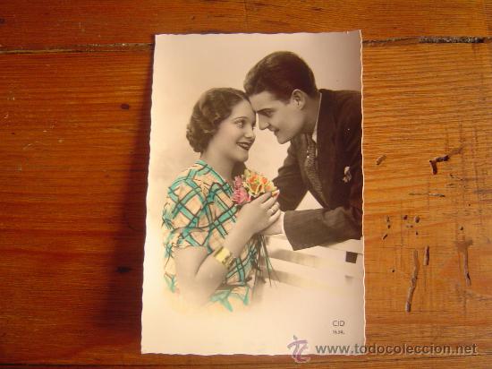 Postkarten: Bonita postal rom&aacute;ntica CID. A&ntilde;os 40