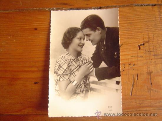 Postais: Bonita postal rom&aacute;ntica CID. A&ntilde;os 40