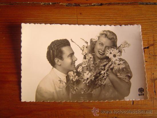 Postais: Bonita postal rom&aacute;ntica .Fher. A&ntilde;os 40