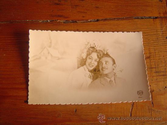Postais: Bonita postal rom&aacute;ntica .FHER. A&ntilde;os 40