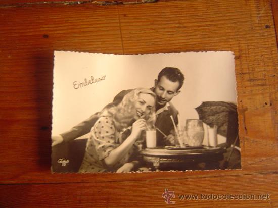 Postais: Bonita postal rom&aacute;ntica .CIMA. A&ntilde;os 40
