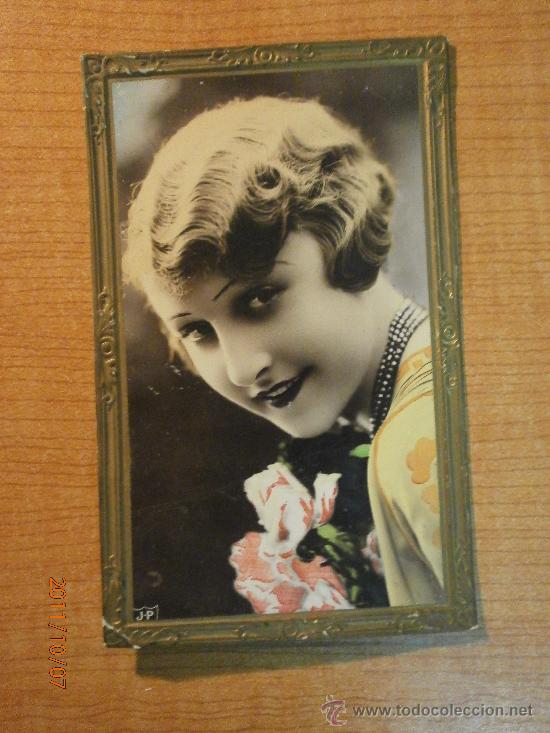 Postales: ANTIGUA POSTAL MUJER J.P   ESCRITA