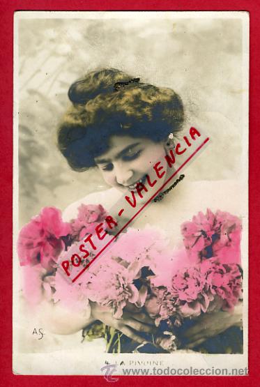 Postales: CUPLETISTA, LA PIVOINE, ANTIGUA,   P64639