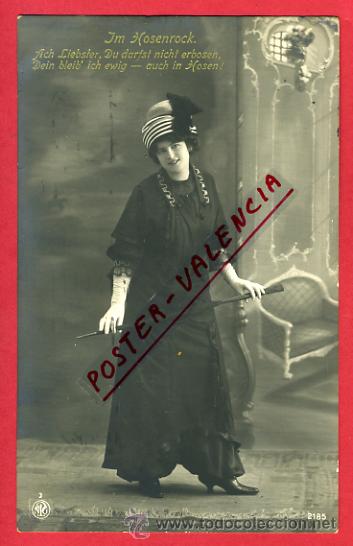 Postales: CUPLETISTA, JM HOSENROCK, ANTIGUA,   P64669