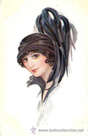 Postkarten: TARJETA POSTAL. GALANTES Y MUJERES. N&ordm; 97. EDICIONES VICTORIA. COLL SALIETI HNOS.