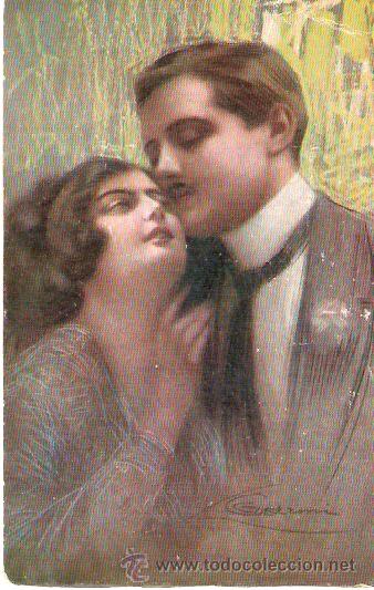 Cartoline: TARJETA POSTAL. GALANTES Y MUJERES. N&ordm; 278/5.