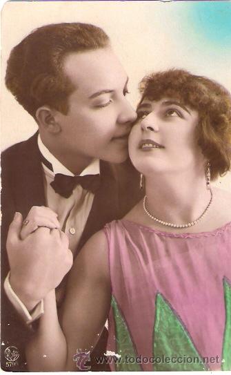 Cartoline: TARJETA POSTAL. GALANTES Y MUJERES. N&ordm; 5975. ROTO.