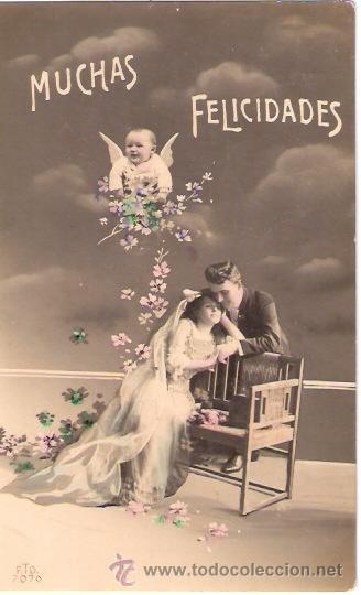 Cartoline: TARJETA POSTAL. GALANTES Y MUJERES. N&ordm; 7070. F. P. D.