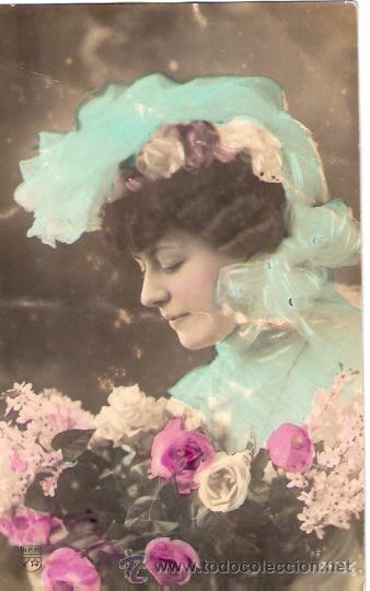 Postais: TARJETA POSTAL. GALANTES Y MUJERES. N&ordm; 7477/5. N. R. M.