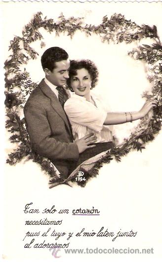 Cartoline: TARJETA POSTAL. GALANTES Y MUJERES. N&ordm; 1794. P. D.