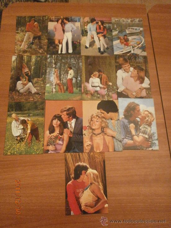 Postais: 13 POSTALES PAREJAS DIFERENTES . SAVIR  SIN CIRCULAR