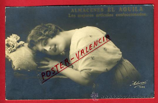 Cartes Postales: POSTAL PUBLICIDAD ALMACENES AGUILA., SERIE ASTURIAS ,ORIGINAL ANTIGUA ,P66658