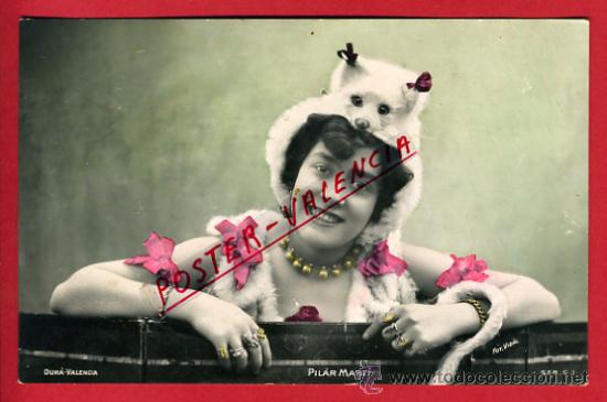 Postcards: POSTAL ACTRIZ CANTANTE CUPLETISTA, PILAR MARTI ,ORIGINAL ANTIGUA ,P66682