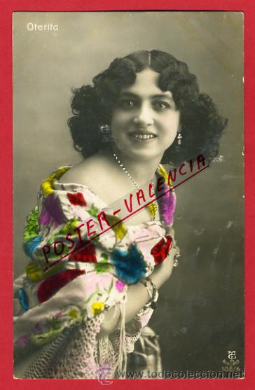 Postcards: POSTAL ACTRIZ CANTANTE CUPLETISTA, OTERITA ,ORIGINAL ANTIGUA ,P66684