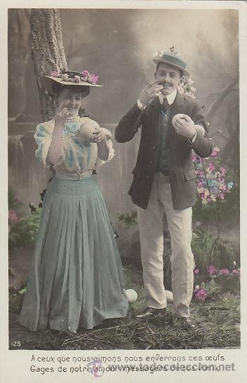 Cartoline: una pareja a&ntilde;os 20