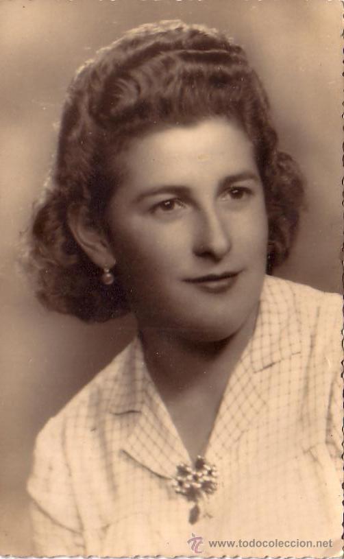 Postkarten: TARJETA POSTAL A&Ntilde;O 1944 MUJER