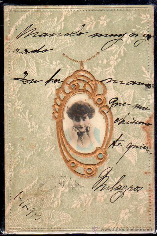 Postales: TARJETA POSTAL DE GALANTES Y MUJERES