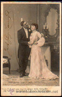 Postais: TARJETA POSTAL DE MUJERES. V_LUI_MAIS NON PAS ENCORE. M.A