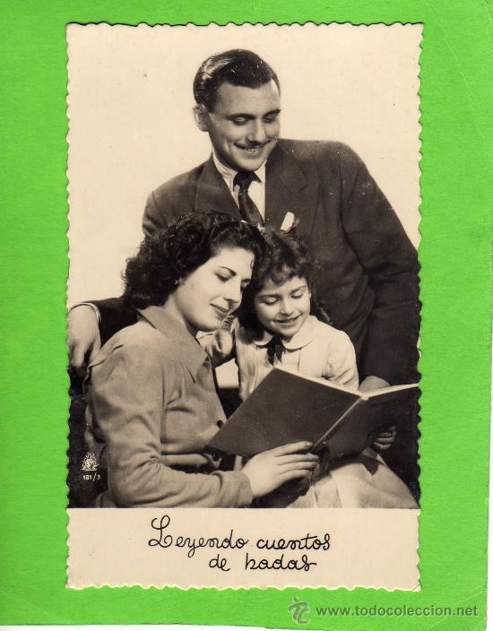 Postais: ANTIGUA POSTAL -  FAMILIA  - A&Ntilde;OS 40. - SIN CIRCULAR.
