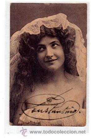 Postkarten: TARJETA POSTAL. GALANTES Y MUJERES.
