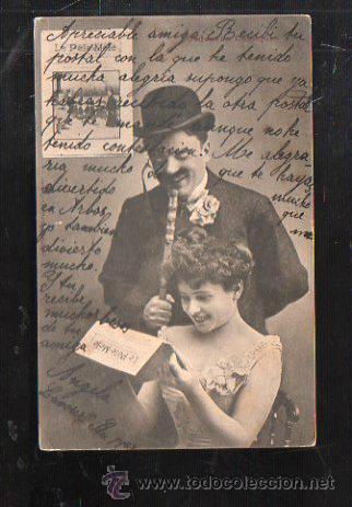Postkarten: TARJETA POSTAL DE GALANTES Y MUJERES. FRANCESA. LE PELE-MELE.