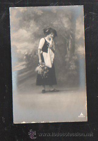 Postcards: TARJETA POSTAL MUJER DISFRAZADA DE CAMPESINA, 6029/4