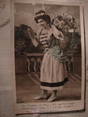 Cartoline: TARJETA POSTAL ORIGINAL P.P.S.XX ROMANTICA, CA.1910/20