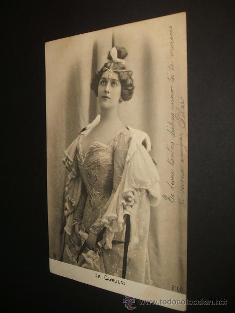 Postales: POSTAL ARTISTA LA CAVALIERI - Foto 1