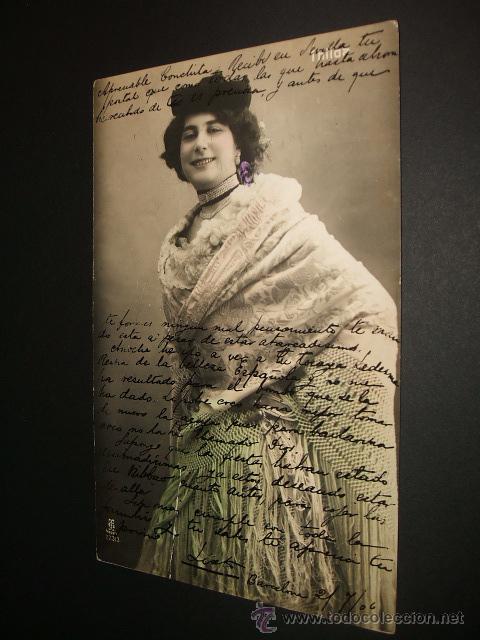 Postales: POSTAL CUPLETISTA THILDA 1906 - Foto 1