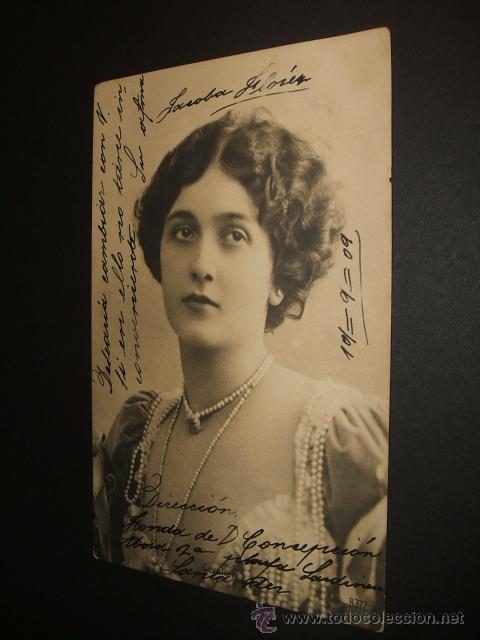 Postales: POSTAL ARTISTA LA CAVALIERI 1909 - Foto 1