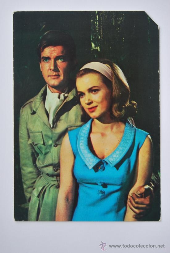 Postales: POSTAL DE ROGER MOORE - Foto 1