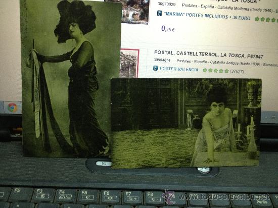 Postales: TOSCA N&ordm; 11   N&ordm; 8 FRANCESCA BERTINI - Foto 1