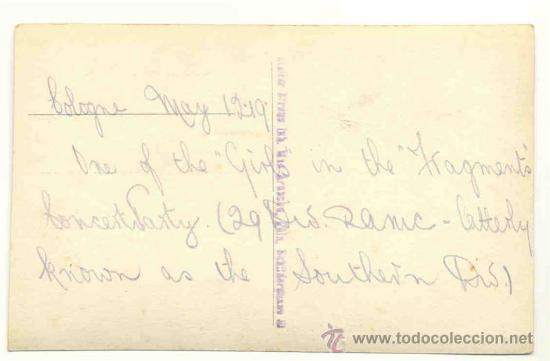 Postales: Se&ntilde;ora con sombrero .. Escrita 1919 - Foto 2