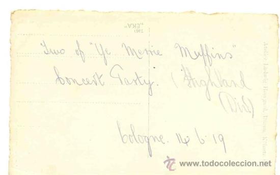 Postales: Atelier Ludwig .. Escrita 1919 - Foto 2