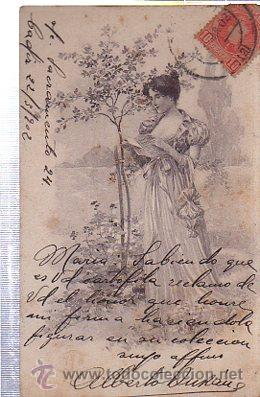 Postais: TARJETA POSTAL MUJER